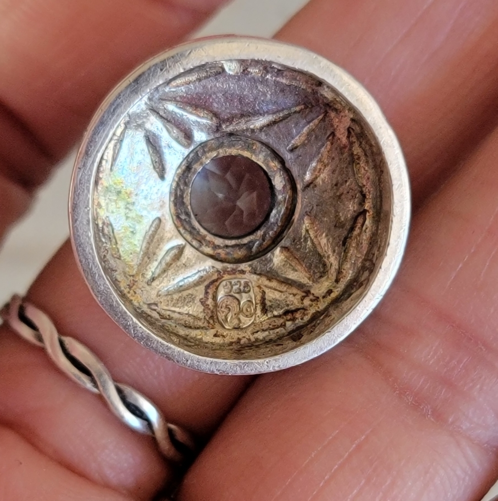 Exquisite Designer Solid 925 Sterling Silver Blue… - image 4